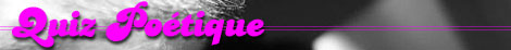 Quiz poétique