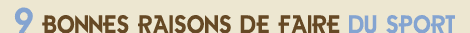 9 bonnes raisons de faire du sport
