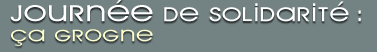 Journée de solidarité : ça grogne