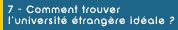 Comment trouver l'université étrangère idéale ?