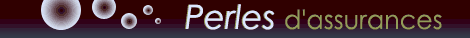 Perles d'assurances