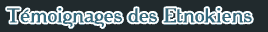 Témoignages