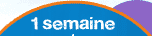 1 semaine + 1 week-end
